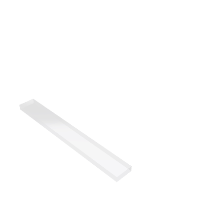 Découpe de Plexiglas Transparent 10mm | 100x100mm