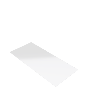 Découpe de Plexiglas Transparent 3mm | 1300x500mm