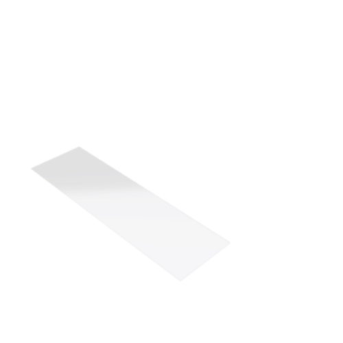 Découpe de Plexiglas Transparent 3mm | 200x50mm