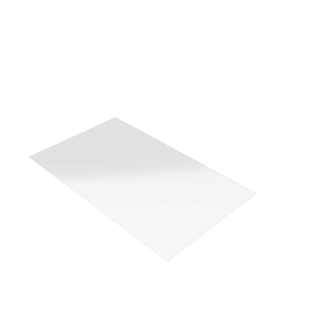 Découpe de Plexiglas Transparent 3mm | 150x80mm | A