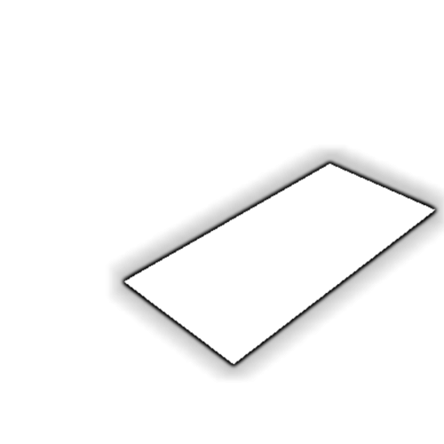 Découpe de Plexiglas Blanc Diffusant 3mm | 1700x385mm