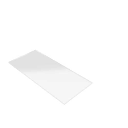 Découpe de Plexiglas Transparent 4mm | 100x40mm