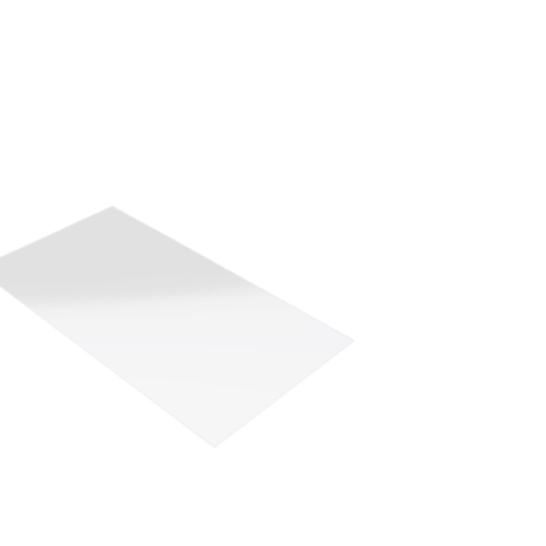 Découpe de Plexiglas Transparent 3mm | 193x93mm | A