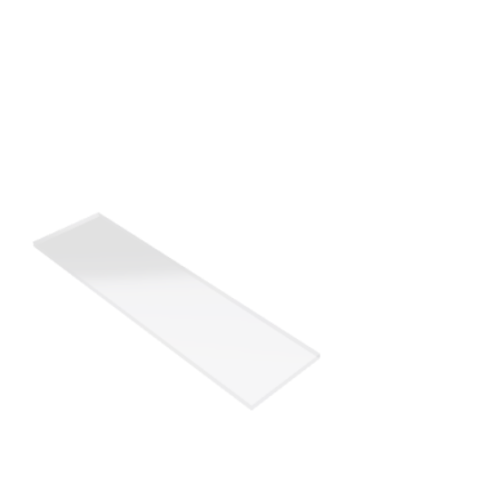 Découpe de Plexiglas Transparent 4mm | 225x52mm