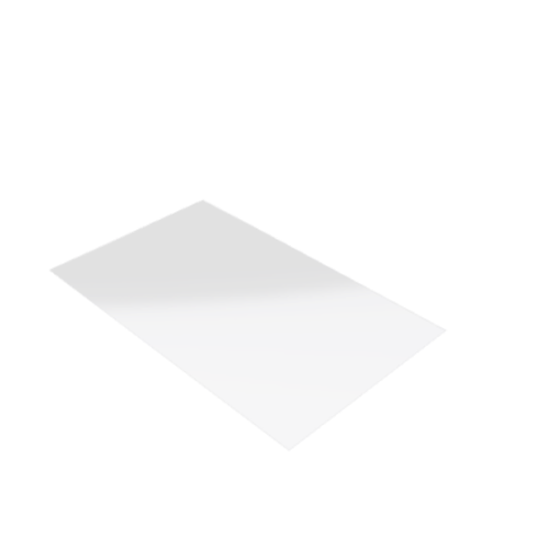 Découpe de Plexiglas Transparent 3mm | 1000x550mm