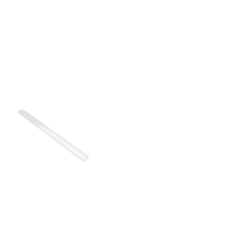 Découpe de Plexiglas Transparent 8mm | 1800x90mm | A