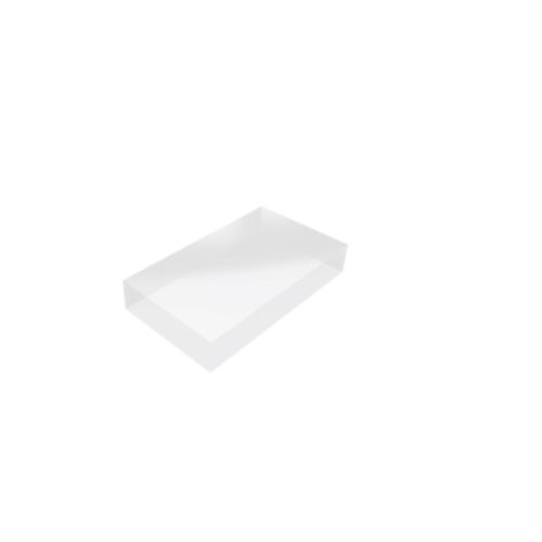 Découpe de Plexiglas Transparent 40mm | 89x69mm