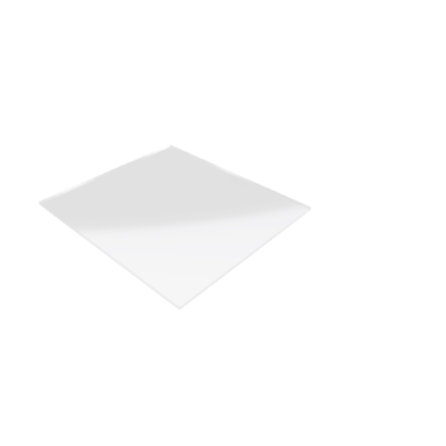 Découpe de Plexiglas Transparent 4mm | 612x580mm