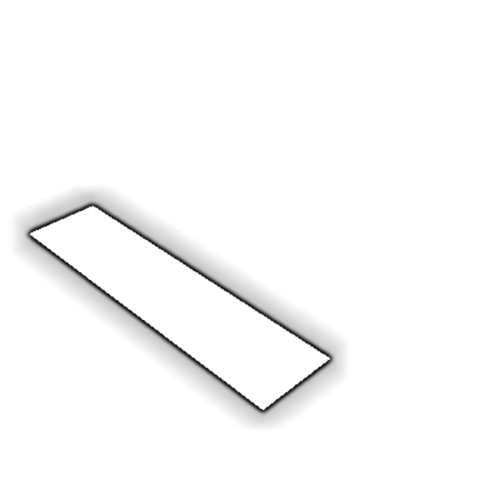 Découpe de Plexiglas Blanc Diffusant 3mm | 1700x385mm