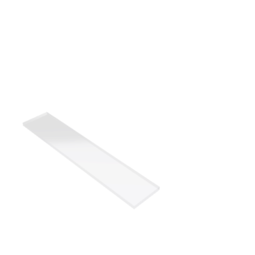 Découpe de Plexiglas Transparent 5mm | 620x100mm