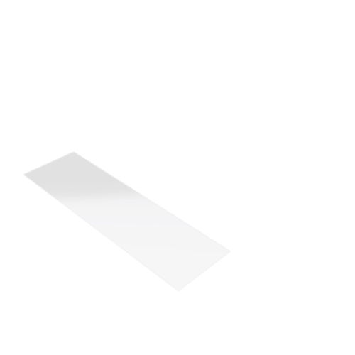 Découpe de Plexiglas Transparent 3mm | 600x150mmT