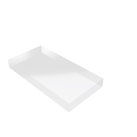 Découpe de Plexiglas Transparent 30mm | 1695x770mm