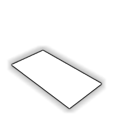 Découpe de Plexiglas Blanc Diffusant 3mm | 615x90mm