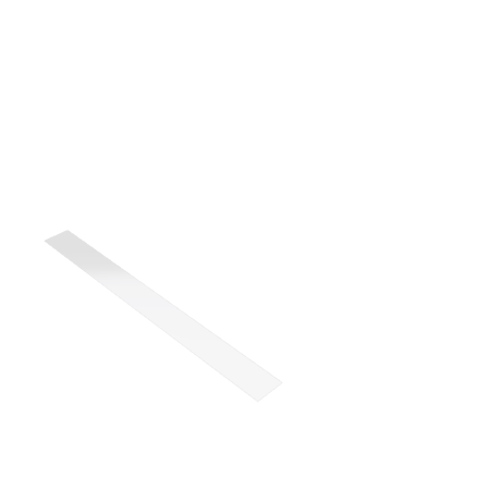 Découpe de Plexiglas Transparent 3mm | 190x14mm