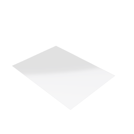 Découpe de Plexiglas Transparent 3mm | 245x163mm