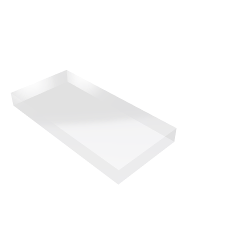 Découpe de Plexiglas Transparent 30mm | 1500x700mm