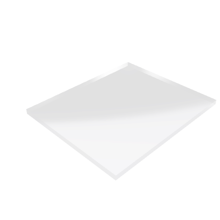 Découpe de Plexiglas Transparent 10mm | 343x418mm