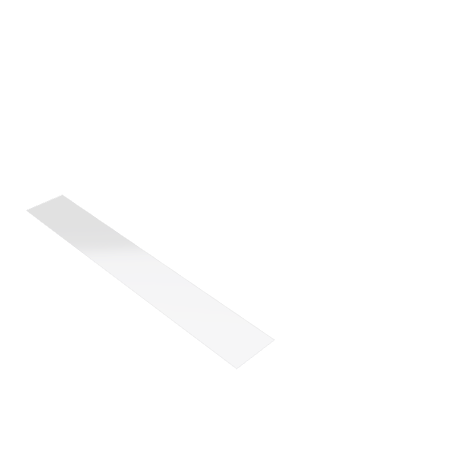 Découpe de Plexiglas Transparent 3mm | 1535x200mm