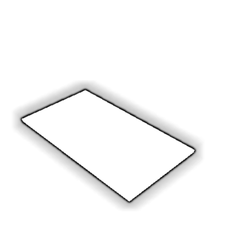 Découpe de Plexiglas Blanc Diffusant 4mm | 600x300mm