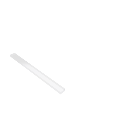 Découpe de Plexiglas Transparent 8mm | 500x280mm