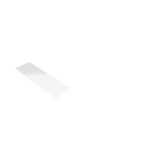 Découpe de Plexiglas Transparent 3mm | 56x15mm