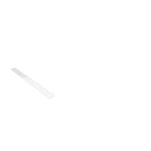 Découpe de Plexiglas Transparent 5mm | 2000x145mm