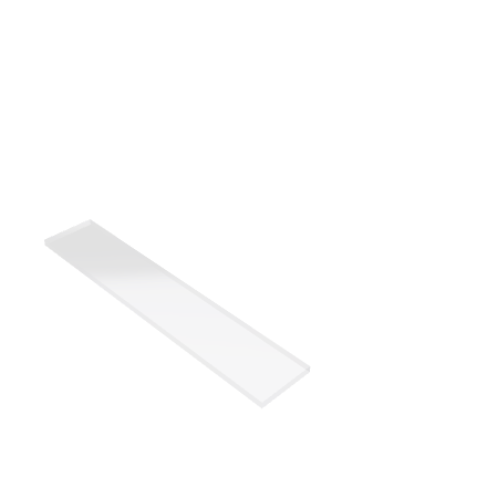 Découpe de Plexiglas Transparent 5mm | 580x90mm | A