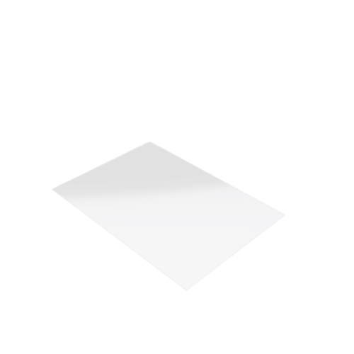 Découpe de Plexiglas Transparent 3mm | 150x80mm