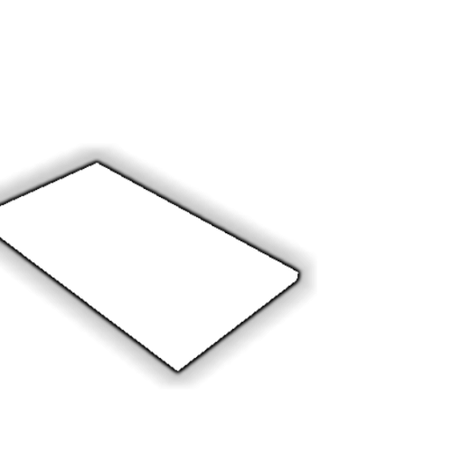 Découpe de Plexiglas Blanc Diffusant 8mm | 200x100mm | A