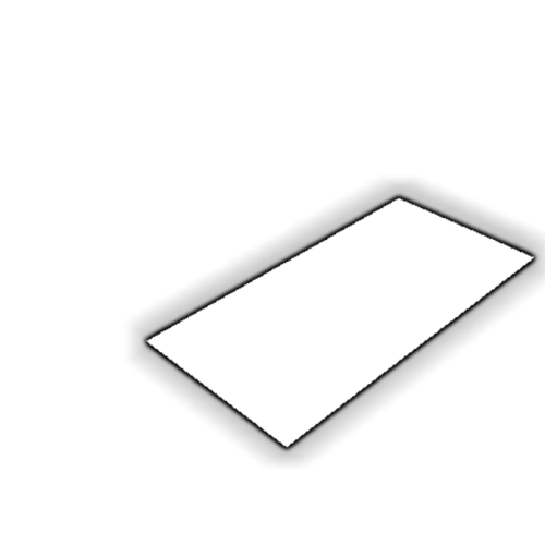 Découpe de Plexiglas Blanc Diffusant 3mm | 330x710mm