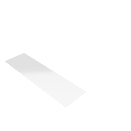 Découpe de Plexiglas Transparent 3mm | 1500x400mm