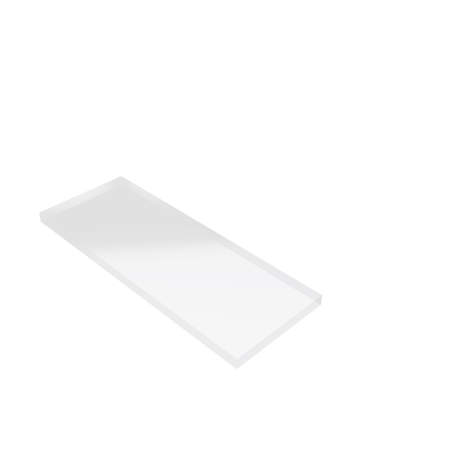Découpe de Plexiglas Transparent 10mm | 678x226mm