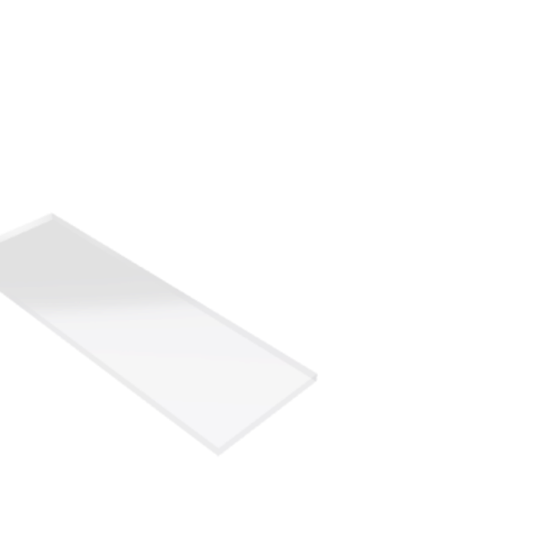 Découpe de Plexiglas Transparent 6mm | 370x115mm | A