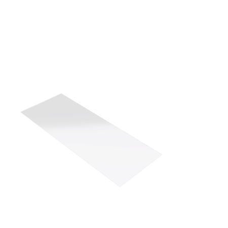 Découpe de Plexiglas Transparent 3mm | 990x325mm