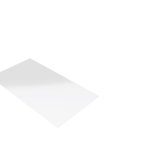 Découpe de Plexiglas Transparent 3mm | 1200x600mm