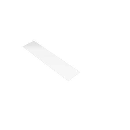 Découpe de Plexiglas Transparent 3mm | 117x17mm