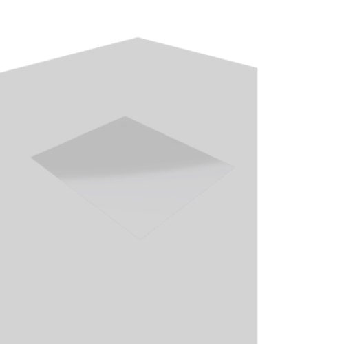 Découpe de Plexiglas Transparent 3mm | 350x300mm