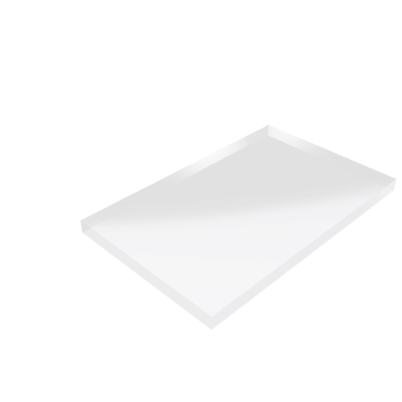 Découpe de Plexiglas Transparent 15mm | 220x359mm