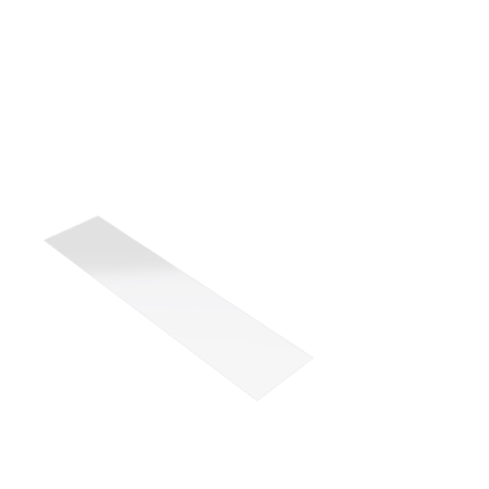 Découpe de Plexiglas Transparent 3mm | 2000x380mm