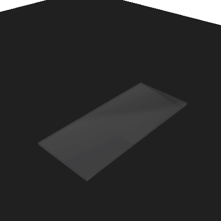 Découpe de Plexiglas Transparent 4mm | 1825x470mm