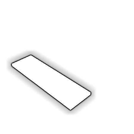 Découpe de Plexiglas Blanc Diffusant 8mm | 1100x280mm | TA