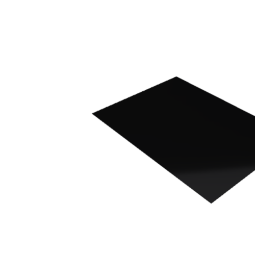 Découpe de Plexiglas Opaque Noir 3mm | 2000x1352mm