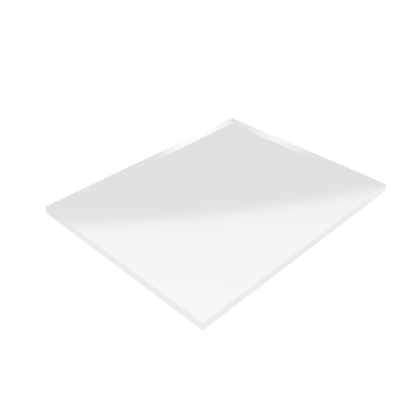 Découpe de Plexiglas Transparent 8mm | 668x860mm | A