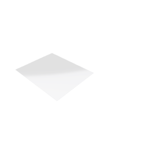 Découpe de Plexiglas Transparent 3mm | 100x80mm