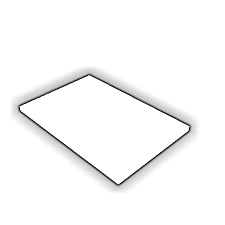 Découpe de Plexiglas Blanc Diffusant 10mm | 91x56mmT