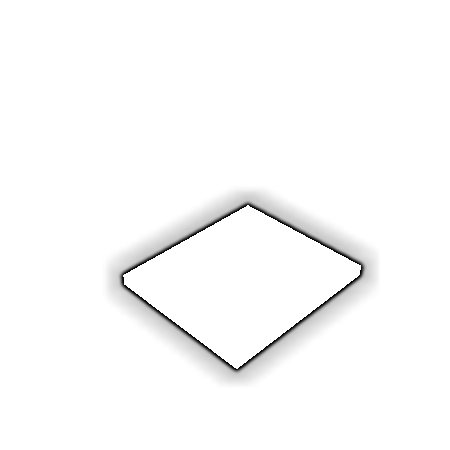 Découpe de Plexiglas Blanc Diffusant 10mm | 91x47.5mm