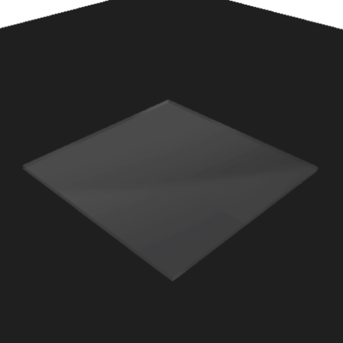 Découpe de Plexiglas Transparent 5mm | 200x200mm