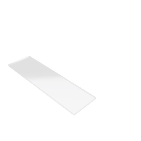 Découpe de Plexiglas Transparent 5mm | 1227x330mm