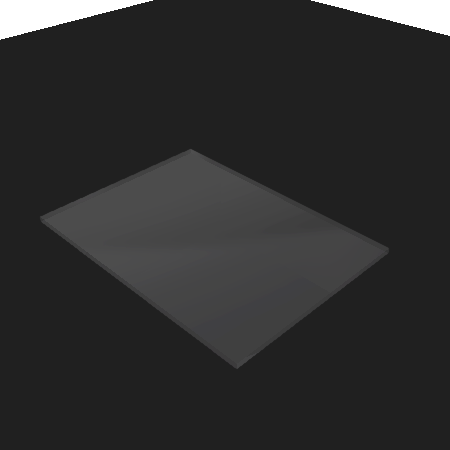 Découpe de Plexiglas Transparent 5mm | 118x80mm