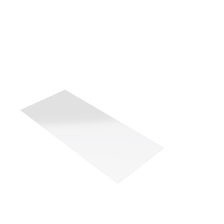 Découpe de Plexiglas Transparent 3mm | 75x28mm